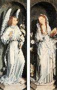 Hans Memling The Annunciation oil